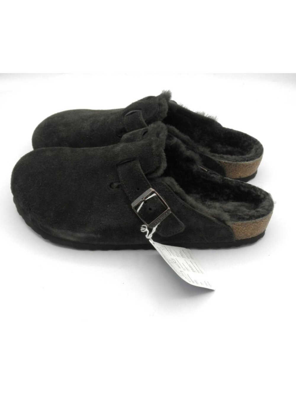 NEW BIRKENSTOCK Boston VL/ Shearling Suede MOCHA (1020567) Men's US 10 EU43 UK 9 - Picture 5 of 7